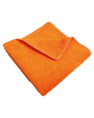 Monikäyttöinen oranssi 40x40cm mikrokuituliina
